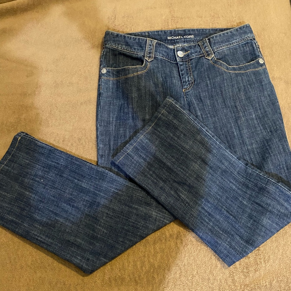 Michael Kors Women's Denim Straight Leg Jeans